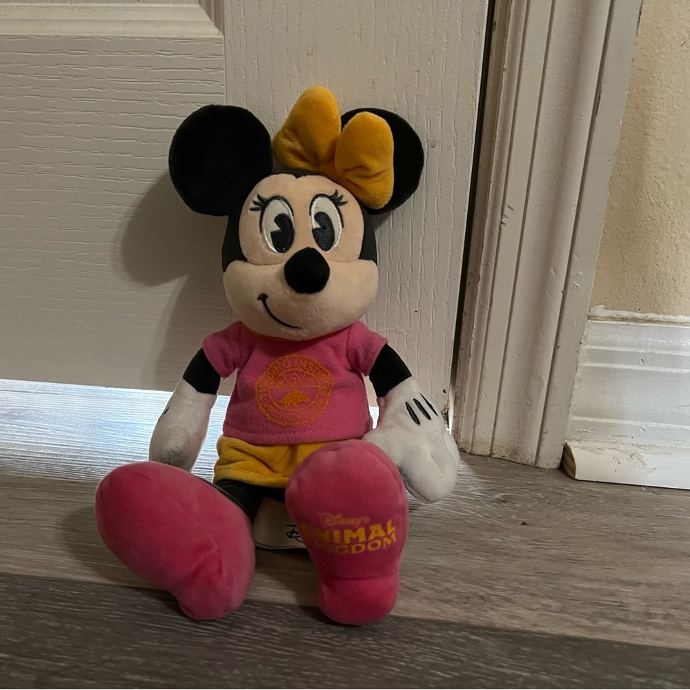 Disney Parks Animal Kingdom Minnie Dino Land Plush